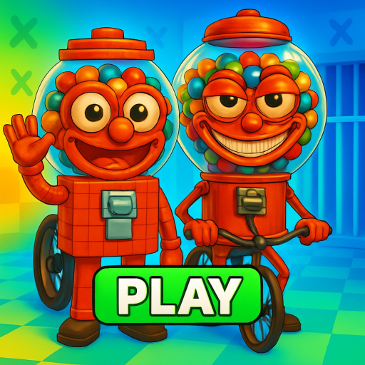 🎪 BICICLETARA CHICLETERA Prison run! Escape Obby