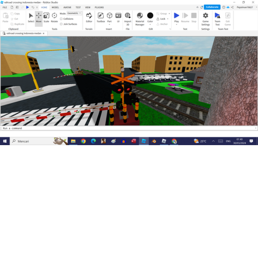 railroad crossing indonesia medan uqdate