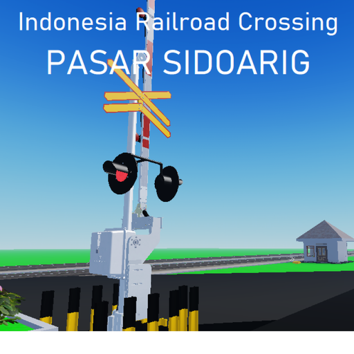 (x) indonesia railroad crossing