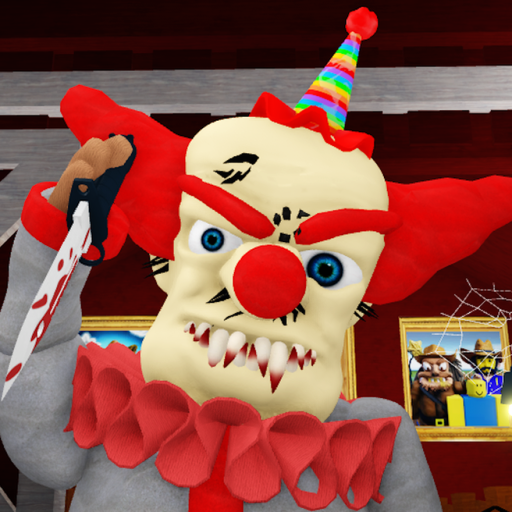 KILLER CLOWN ESCAPE! 🤡 (SCARY HALLOWEEN OBBY!)