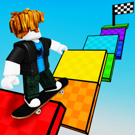 💘[W60] Skateboard Obby