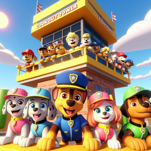 Lookout Tower Paw Hangout