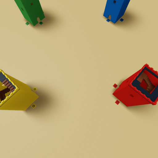 Red vs Blue vs Green vs Yellow