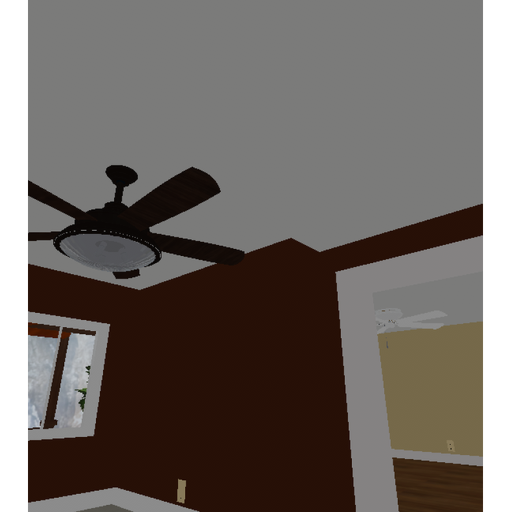 House With Basement With Ceiling Fans