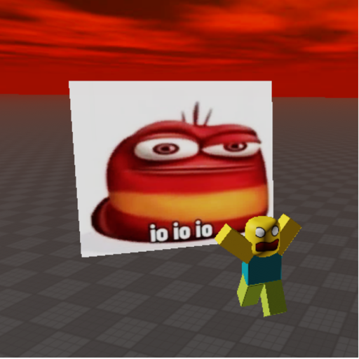 Red Larva oi oi RUN (MEME)