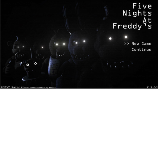 Five scary nights at freddy's