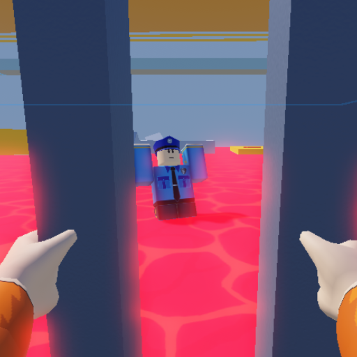 ESCAPE PRISON LAVA OBBY!