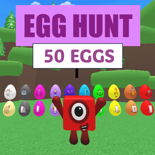 Numberblock EGG HUNT 2024 [UPDATED] 50 EGGS