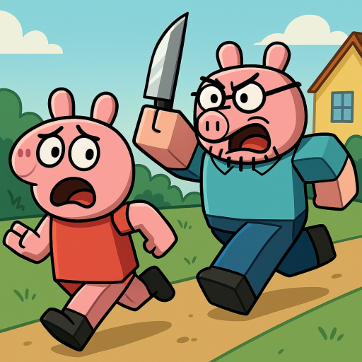 Survive Daddy Pig The Killer!