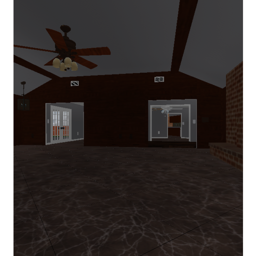 Farmhouse With Ceiling Fans