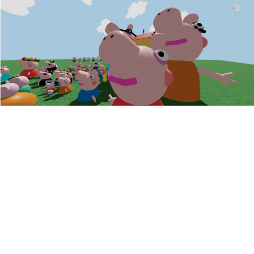 The Peppa Pig Team beats up The Troublemakers!