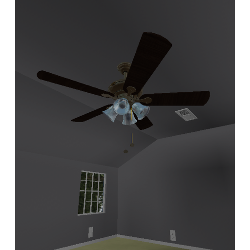 House With Ceiling Fans