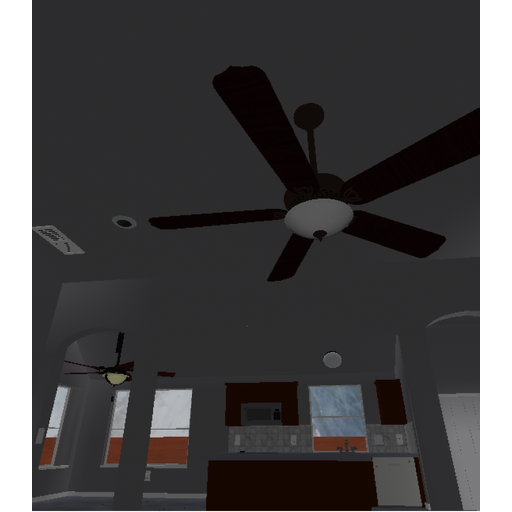 House With Ceiling Fans