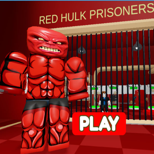 RED HULK BARRYS PRISON RUN! 😱
