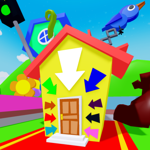 🎨CRAZY FUNHOUSE OBBY! (READ DESC)