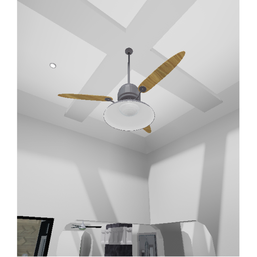 Grand Mansion With Ceiling Fans