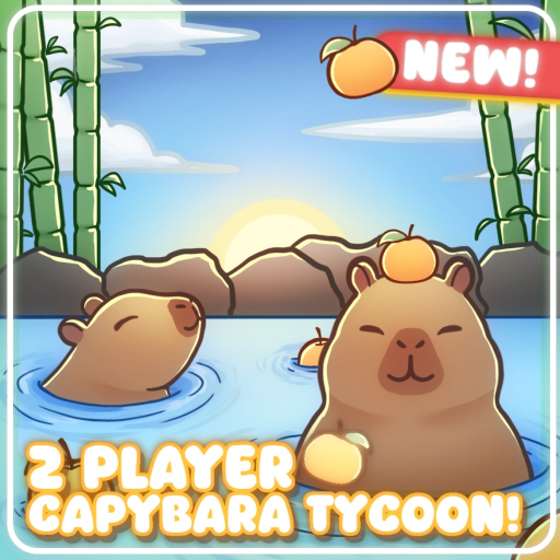 🍊 2 Player Capybara Tycoon!