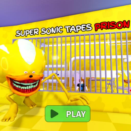 ⭐SUPER SONIC TAPES' PRISON RUN! (Obby)