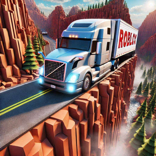 Dangerous Cliff Driving 🚚 Truck obby