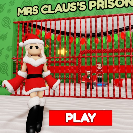 🤶🏻MRS CLAUS'S PRISON RUN! (Obby)