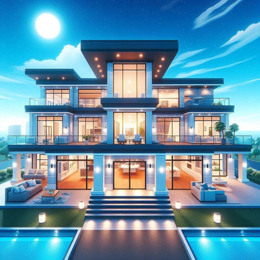 Luxury Mansion Tycoon 🌴