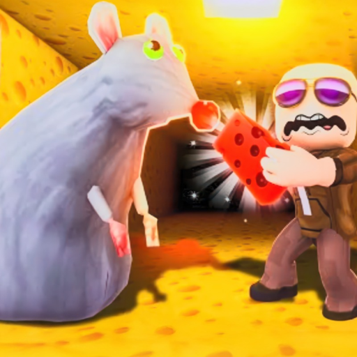 Scary cheese escape! 🧀