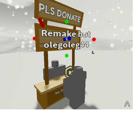 Pls Donate Remake but olegoleg44 (Christmas)