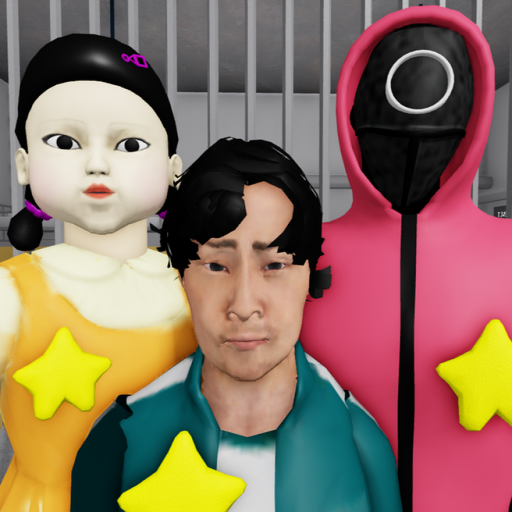 🦑 SQUID FAMILY POLICE PRISON! (OBBY)