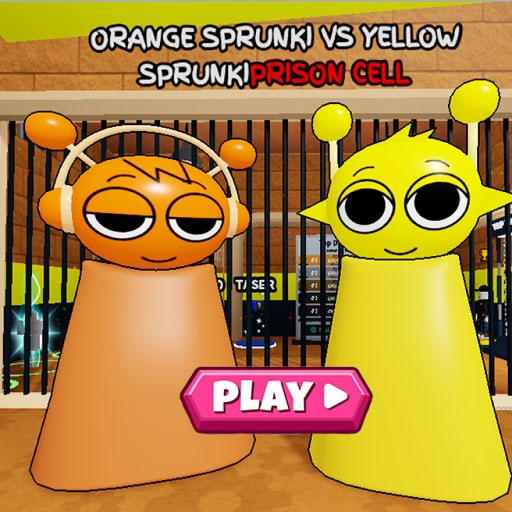 🍊ORANGE SPLANKI VS YELLOW SPLANKI BARRYS PRISON