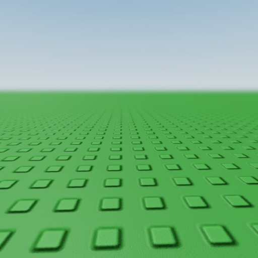 Green baseplate.