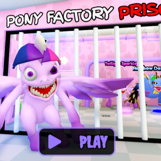 [NEW!] PONY FACTORY PRISON RUN! (OBBY)