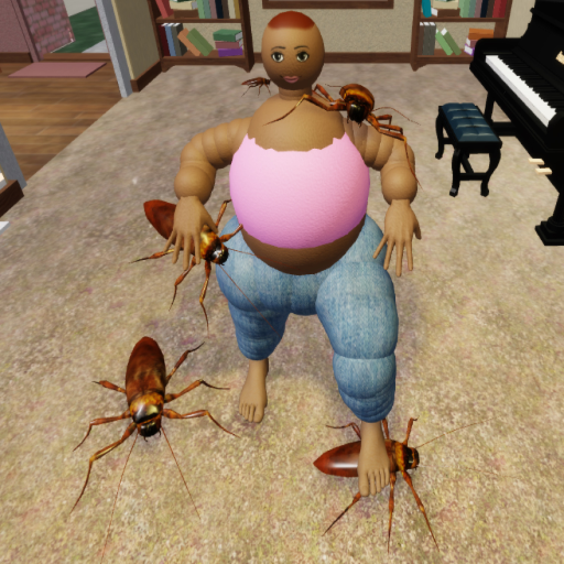 LOVELY PEACHES HOUSE CLEANING SURVIVAL  -OLD-