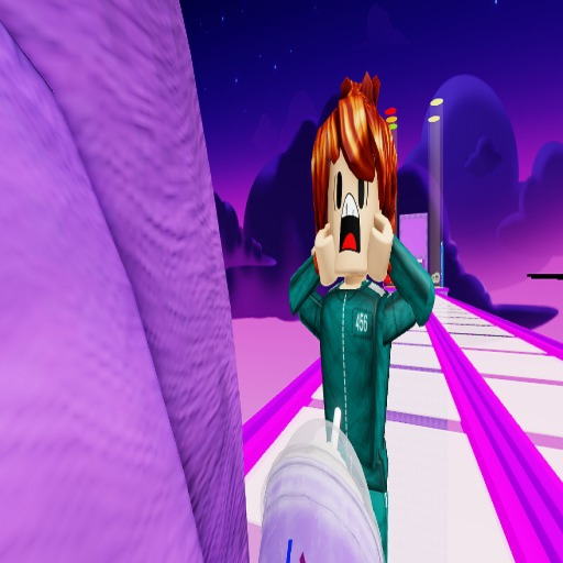 🥤Grimace Shake: Glass Bridge Obby