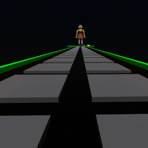 IMPOSSIBLE GLASS BRIDGE SQUID GAME