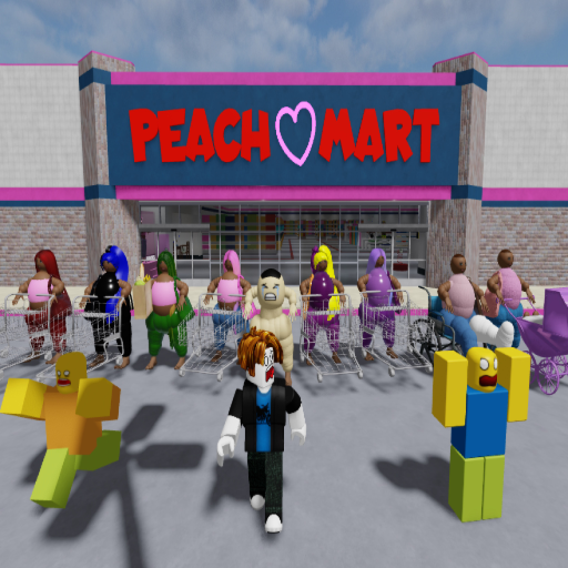 SURVIVE LOVELY PEACHES SHOPPERS IN PEACH❤MART -UD-
