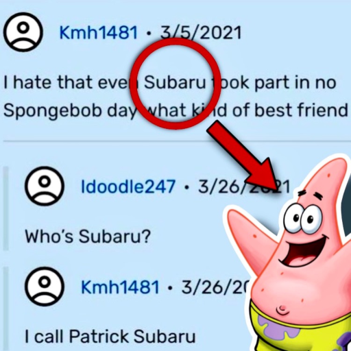I call patrick subaru obby