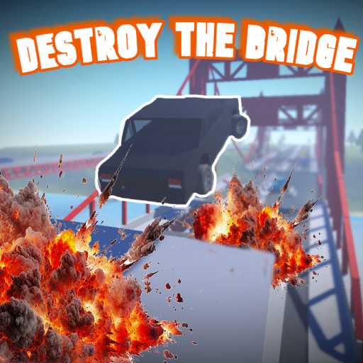 💥 Destroy The Bridge! (Bridge & Car crashing)