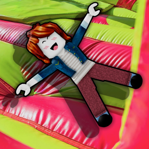 Biggest Bounce On Bouncy Castle Obby