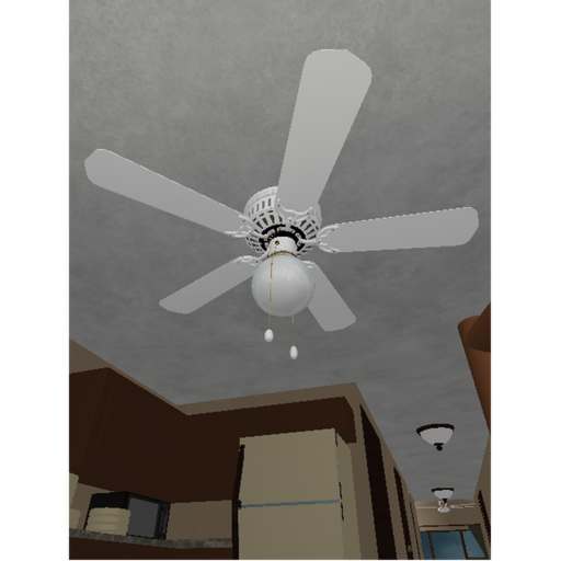 1950s Bungalow With Ceiling Fans 