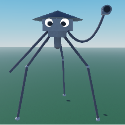 Destroy a martian tripod! (NEW UPDATE!)