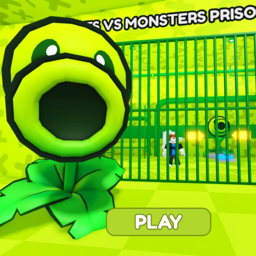 🌱 PLANTS VS MONSTERS PRISON RUN! (Obby)