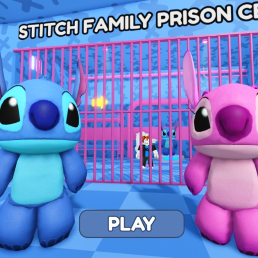 STITCH FAMILY'S PRISON RUN! (Obby)