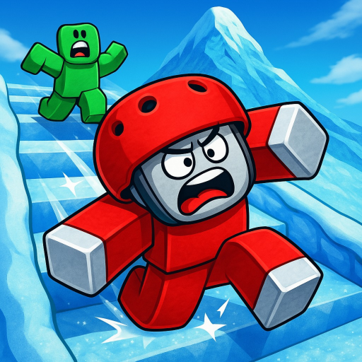 100 Player Slippery Mountain!