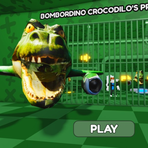 🐊 BOMBORDINO CROCODILO'S PRISON RUN! (Obby)