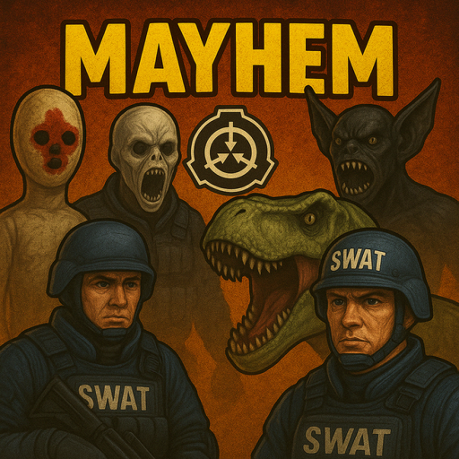  SCP Monsters and Deadly Dinosaurs MAYHEM