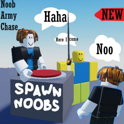 NOOB ARMY CHASE!
