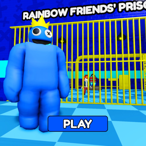 RAINBOW FRIENDS' PRISON RUN OBBY