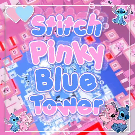 [CARRY] stitch pinky blue tower 🌸🌀