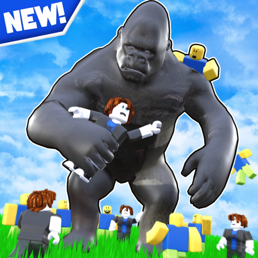 [🦍UPD2] 1 Gorilla VS 100 Players!