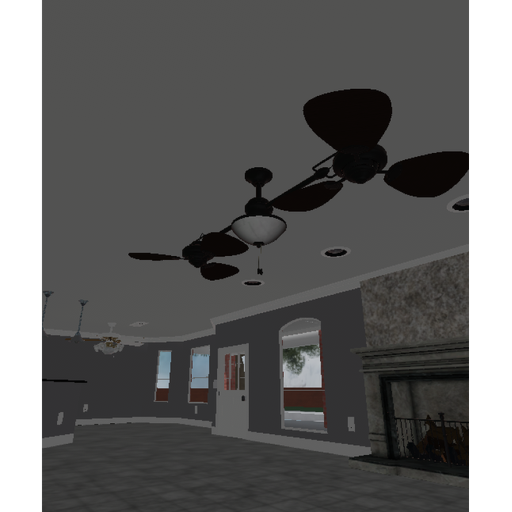 Big House With Ceiling Fans
